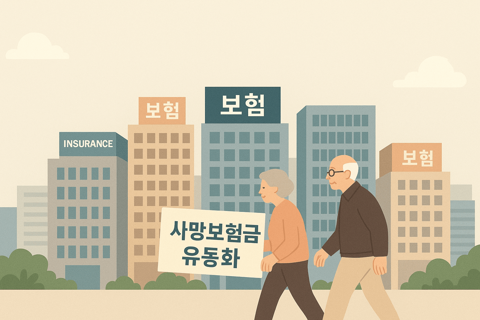 [진단] 사망보험금 유동화, 노후 빈곤 해소의 대안 될까