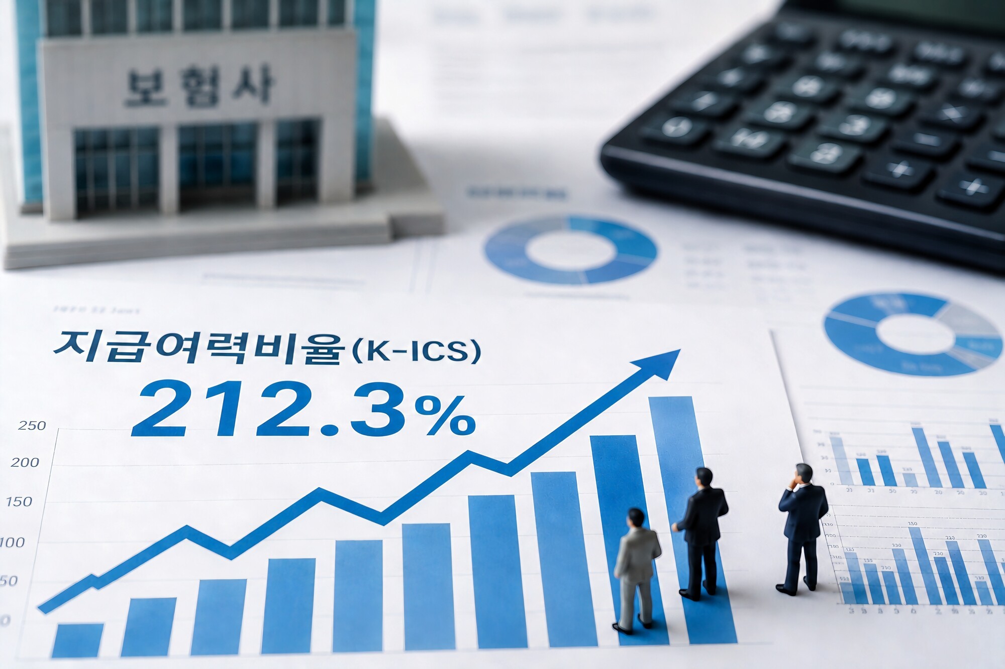 주가 상승에 보험사 건전성 회복… 지급여력비율 212.3% 안착