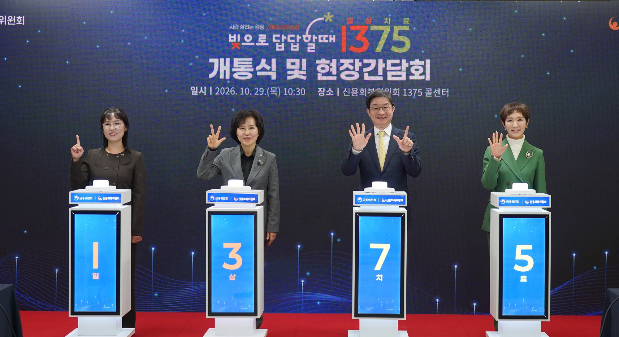 빚 걱정 있다면 '1375'로…금융위·신복위, 채무상담 대표번호 29일 개통 기사 대표 이미지